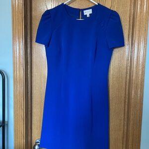 Milly Francesca Ruched Raglan-Sleeve Cady Dress